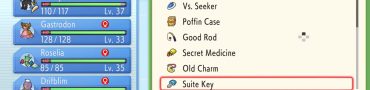 Suite Key Location - Pokemon BDSP Valor Lakefront
