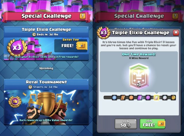 Triple Elixir Challenge Deck - Clash Royale