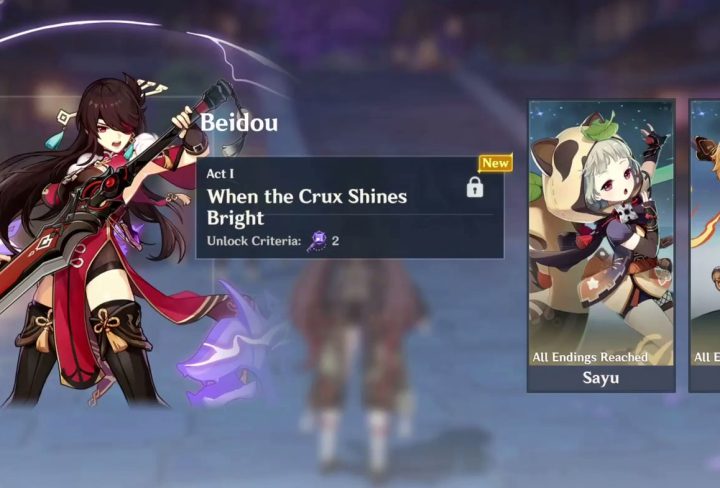 beidou hangout all endings genshin impact when the crux shines bright
