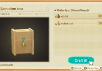 donation box acnh how to get & use donation box animal crossing 2 0