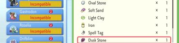 dusk stone pokemon bdsp where to find dusk stones