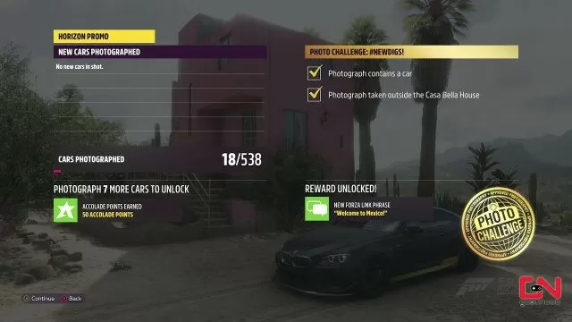 forza horizon 5 casa bella location photo challenge