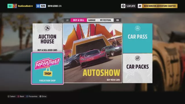 forza horizon 5 forzathon shop not working