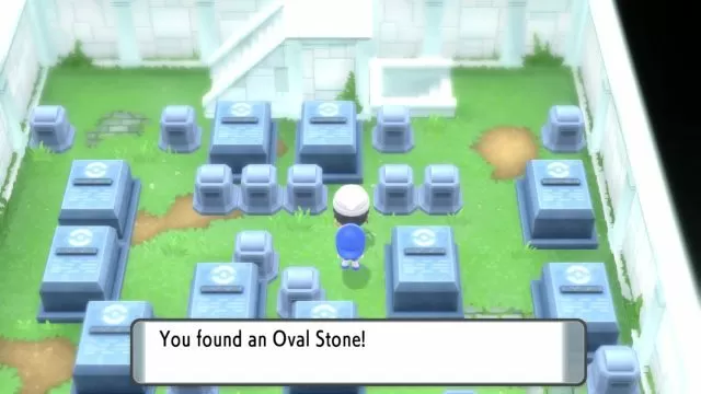 found oval stone