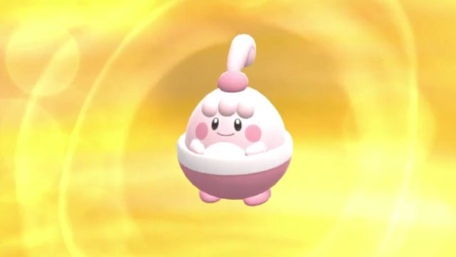get happiny & evolve into chansey and blissey pokemon bdsp