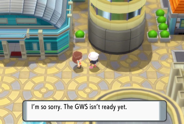 gws wonder trade in pokemon brilliant diamond and shining pearl