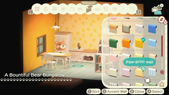 how to get accent wall in animal crossing new horizons