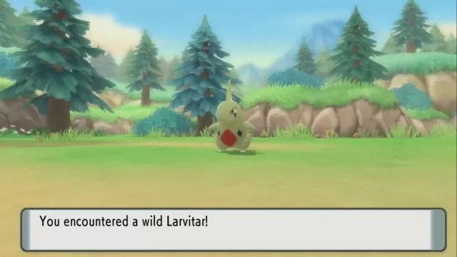 how to get larvitar in pokemon brilliant diamond & shining pearl