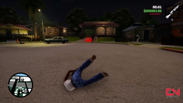 how to roll in gta san andreas definitive edition