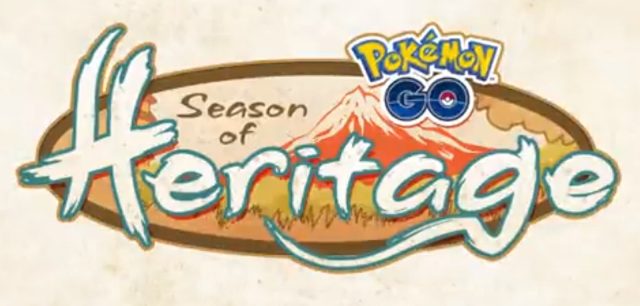 Pokemon Go Season of Heritage Release Date