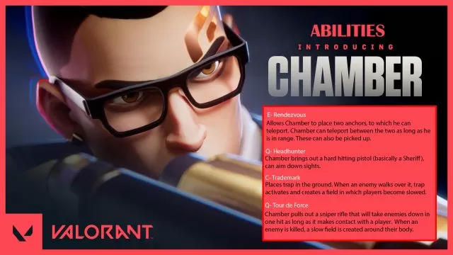 valorant agent chamber abilities