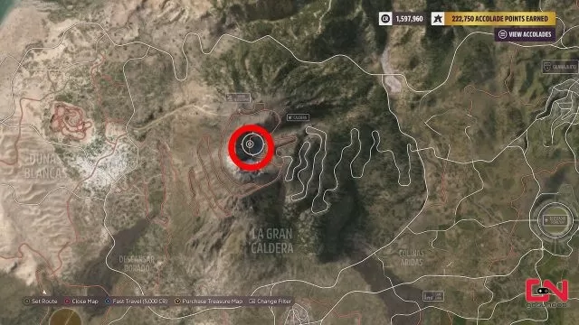 volcano location forza horizon 5 where to find