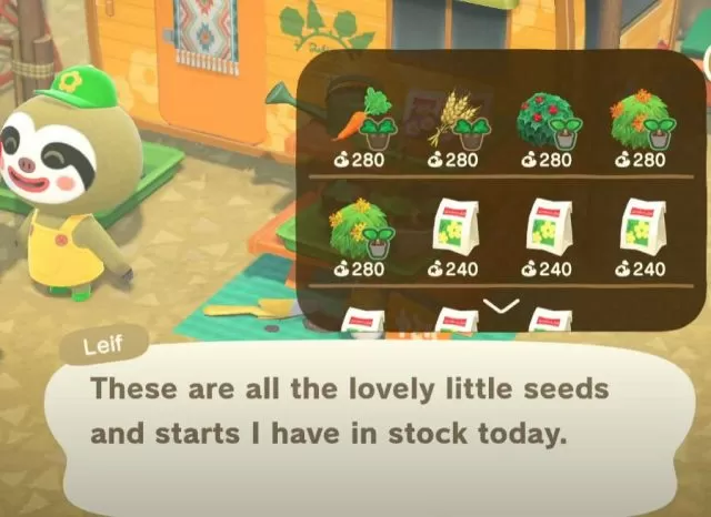 where to buy seeds starts acnh