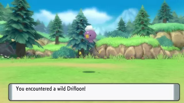 wild drifloon appears