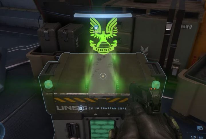 Spartan Core Near FOB Bravo Halo Infinite