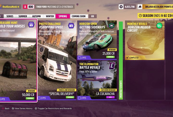 Treasure Chest Location Forza Horizon 5 Hold Your Horses Treasure Hunt