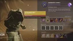 destiny 2 strange key