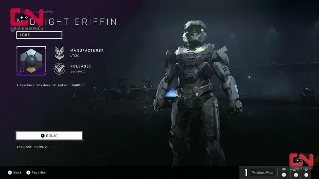 get midnight griffin mkvii armor coating halo infinite