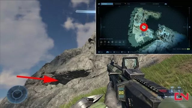 halo infinite arbiter easter egg location