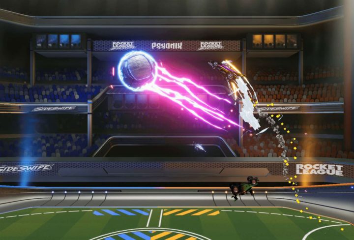 how to air roll in rl sideswipe