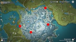 where to find snow fox genshin impact locations
