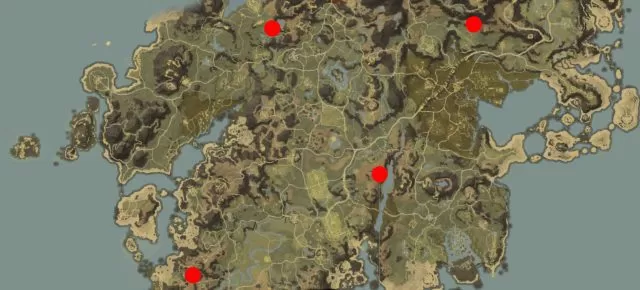 where to find winter village locations in new world