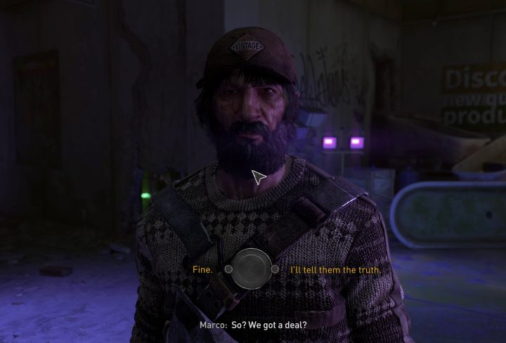 Accept Marco’s Deal or Tell the Truth & Save Julian, Cheers! Poisoned Water Choice Dying Light 2