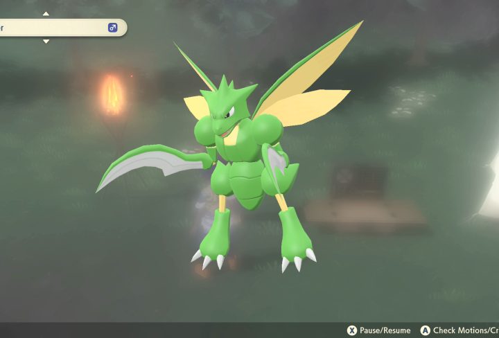 Evolve Scyther to Kleavor Pokemon Legends Arceus