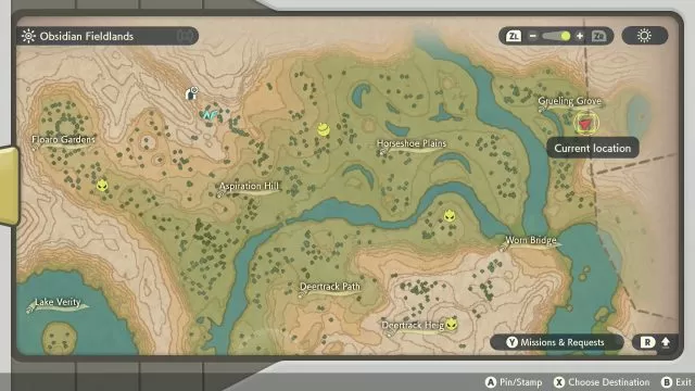 Heracross Alpha Location Obsidian Fieldlands