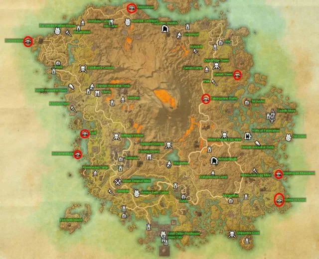 Vvardenfell Striking Locales