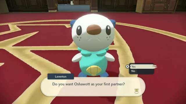 choose oshawott