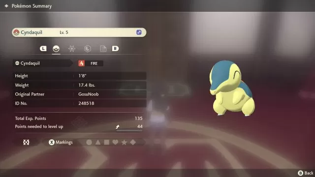 cyndaquil summary