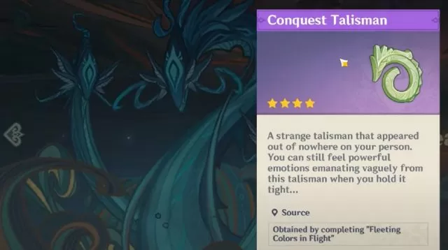 Get Conquest Talismans Genshin Impact