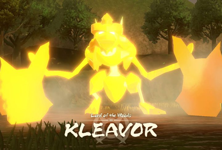 how to beat noble kleavor pokemon legends arceus lord of the woods