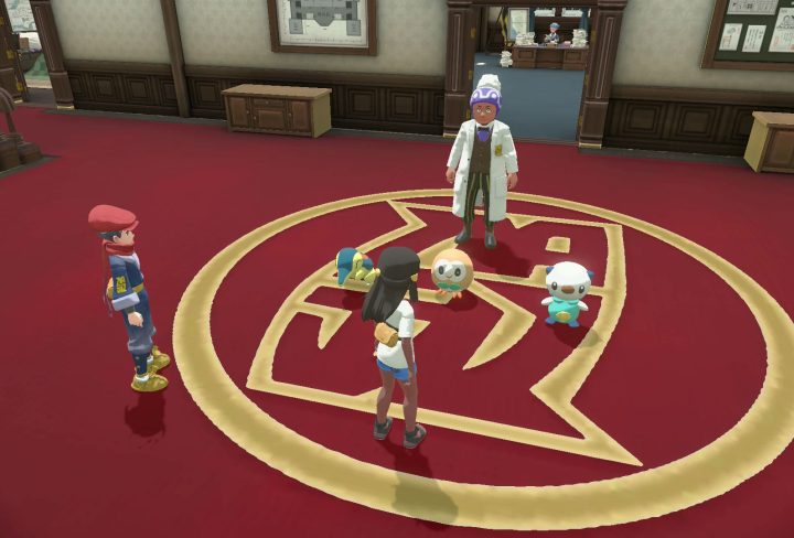 how to get starter pokemon in pokemon legends arceus