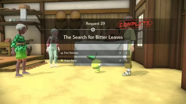 the search for bitter leaves complete