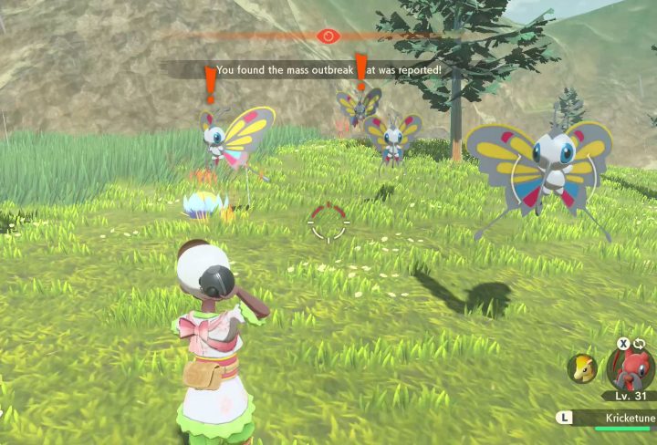 unlock mass outbreaks pokemon legends arceus