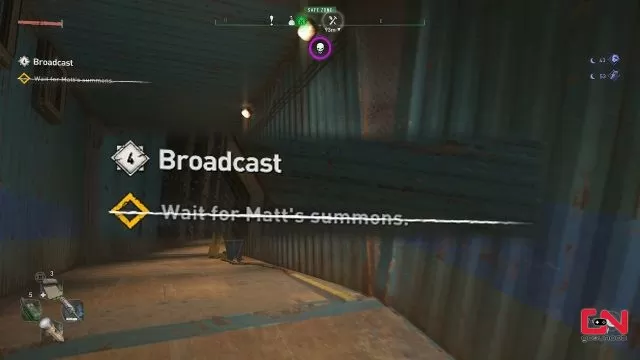 Dying Light 2 Wait for Matts Summons Stuck Solution Broadcast Quest