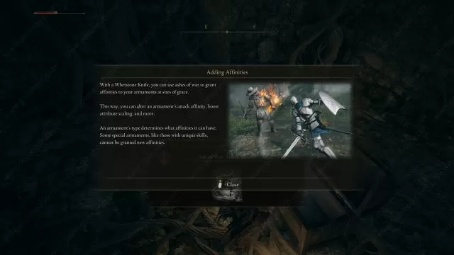 Elden Ring Adding Weapon Affinities