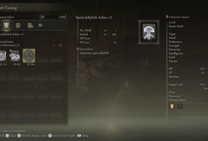 Elden Ring Upgrade Ashes