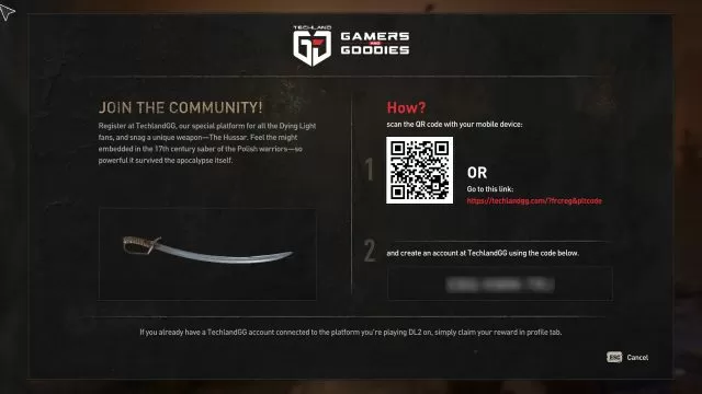 Get Hussar Sword Dying Light 2 Join The Community Event