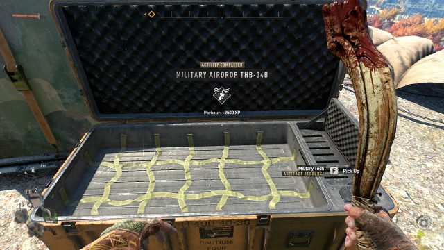 Get Military Airdrop THB-04B Dying Light 2, Reach Top of Saint Joseph Hospital in Houndfield