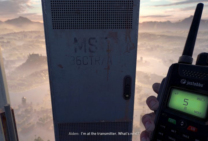 Give Control to Jack or Frank or Juan Dying Light 2 Broadcast VNC Tower Transmitter
