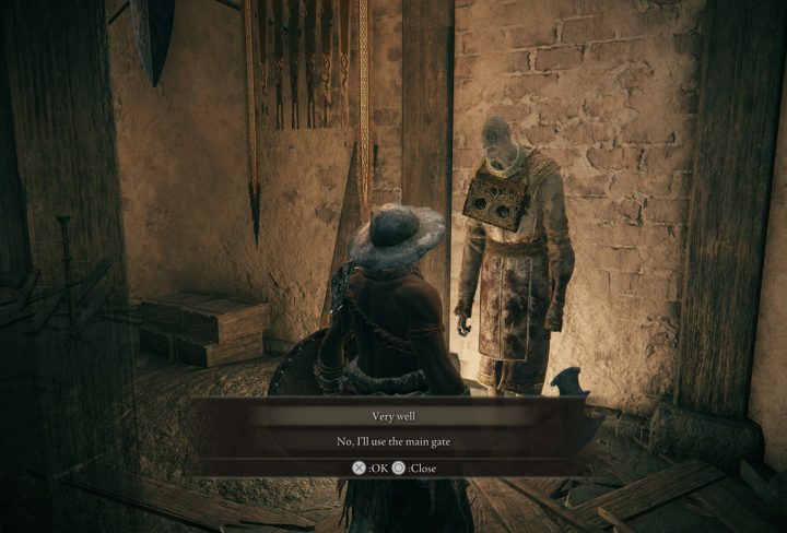 Elden Ring Stormveil Castle Main Gate choice