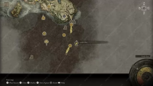 elden ring memory stone location map