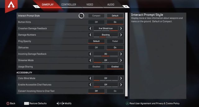 Apex Legends PS5 Settings Reset, Transfer Settings From PS4