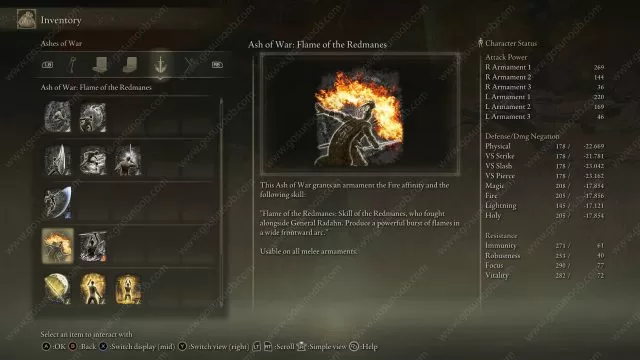 Elden Ring Flame of the Redmanes Location