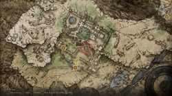 Elden Ring Caria Manor location map