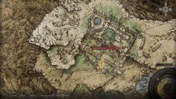 Elden Ring Caria Manor map