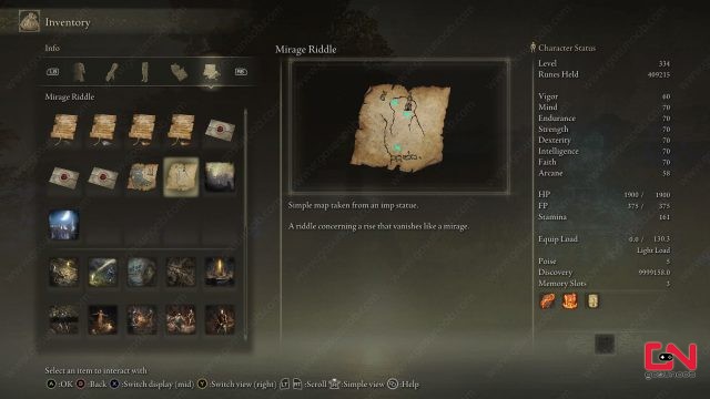 elden ring mirage rise touch three phantom crests puzzle